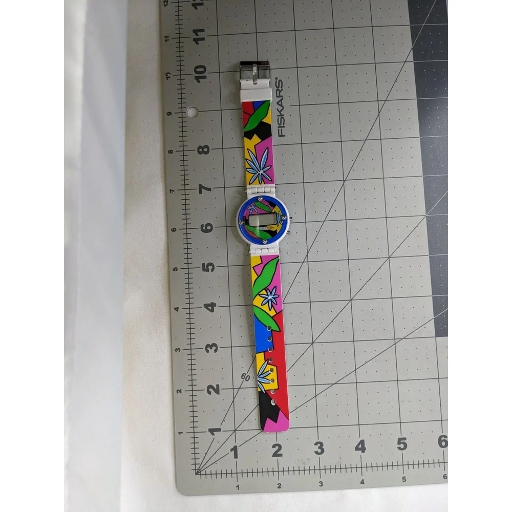 Jordache Digital Watch Multicolor Colorful Untested‎